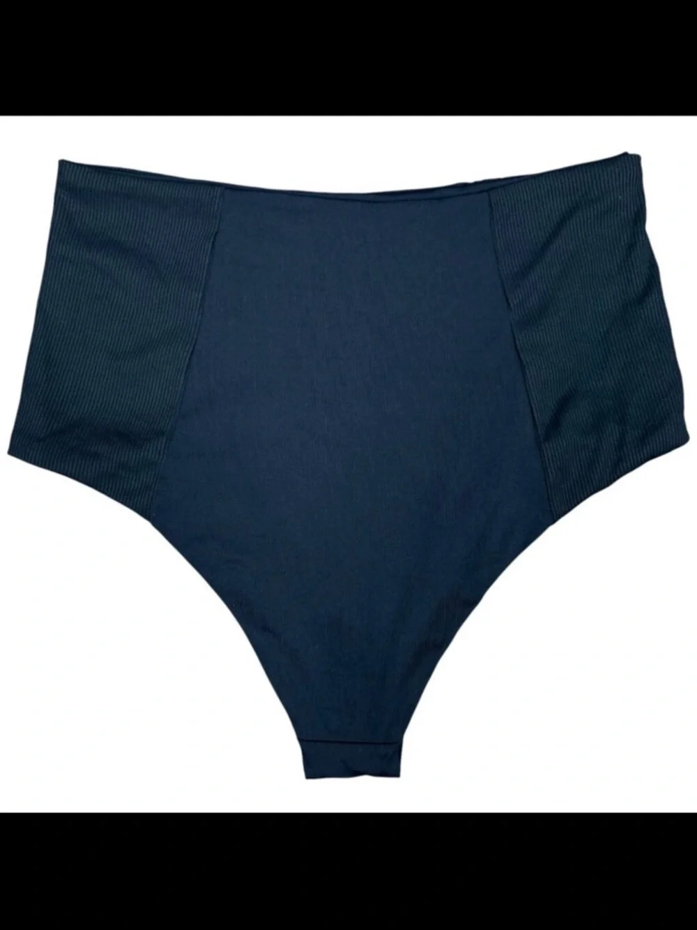 NWOT Women's L*SPACE Jackie Bitsy High‎ Waist Swim Bottoms Black | Size M